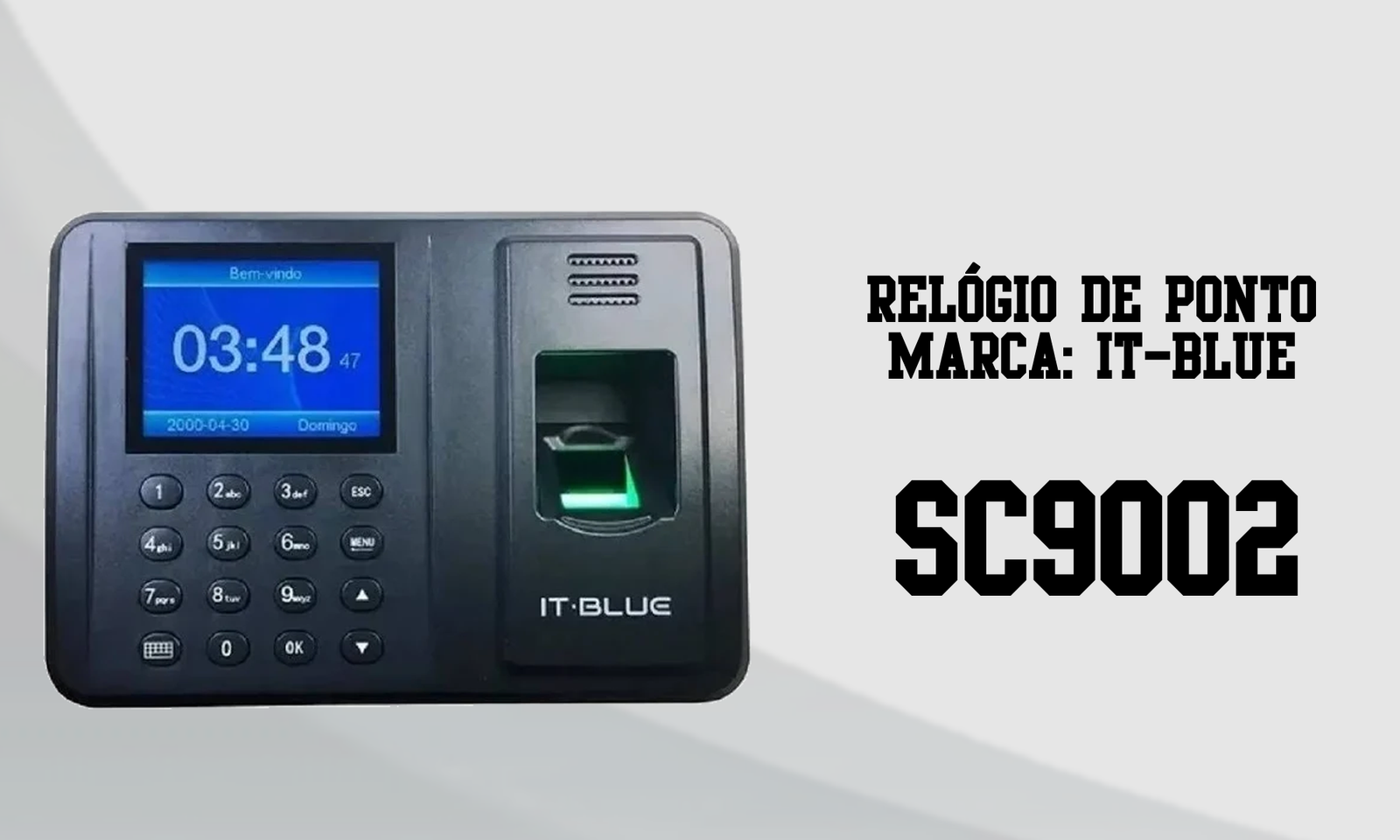 Relógio de ponto IT BLUE importação dos dados para edição -  VE Software 